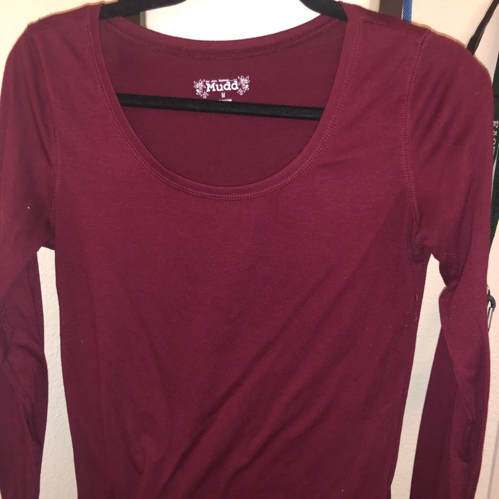 Maroon long sleeve